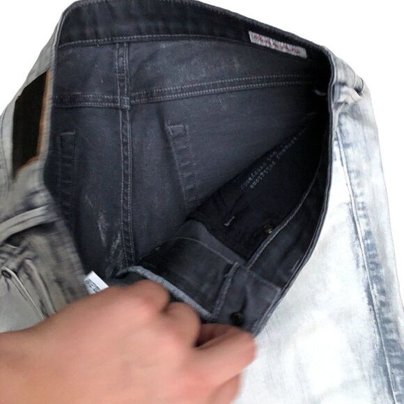 True Religion Jeans Size 29 JUDE Gray Pearl - Picture 14 of 14